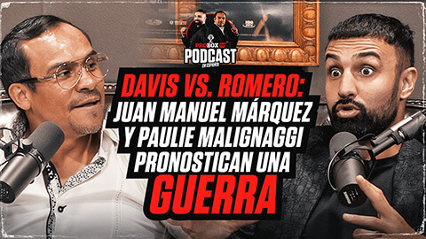 Davis vs Romero Vean el Pronóstico de Juan Manuel Márquez y Paulie Malignaggi