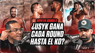 Usyk vs Joshua: Usyk Gana Cada Round Hasta el Ko?